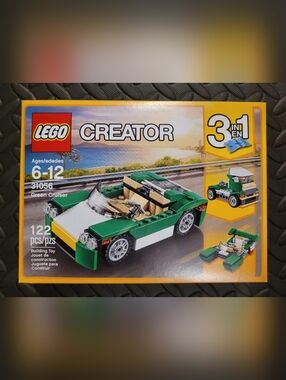 LEGO CREATOR 31056: 3 in 1 Green Cruiser, New and Factory Sealed *Retired*